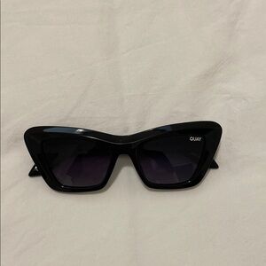 Quay Australia Black Bold Frame Sunglasses